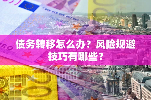 北京债务转移怎么办?风险规避技巧有哪些? 北京债务转移怎么办?风险规避技巧有哪些?